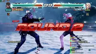 Beating Kams925 in Tekken while Angry Birds theme is playing