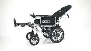 R&Ouml;MER R104 Sırtı Yatarlı Ak&uuml;l&uuml; Tekerlekli Sandalye New
