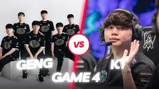 GEN vs KT Highlights Game 4 LCK Spring Lower Bracket Finals.