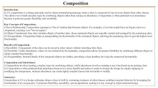 3 minutes understanding C# Composition