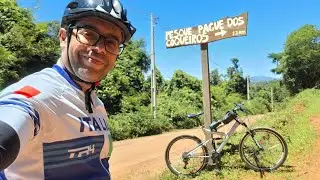 Bike MTB Surdo - Lafaiete ate S&atilde;o Gon&ccedil;alo onde tenta em Sitio Pesque Pague Dos Coqueiros. Uau legal 