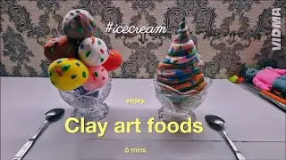 Plastilindan Muzqaymoq Yasadik 🍦 | Super Rangli Ice Cream Challenge!