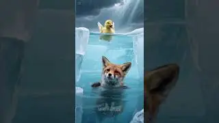 Brave Duck Saves Baby Fox | Emotional Animated Rescue Story