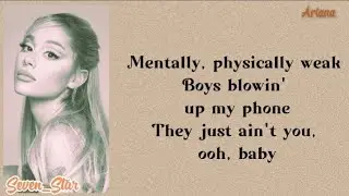 Ariana Grande - fantasize (LYRICS VIDEO)