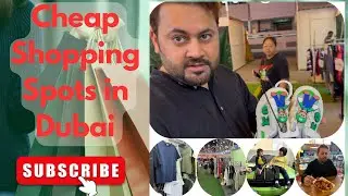 Cheap Shopping in Dubai 🛍️ | Best Budget Markets, Souks & Discount Stores | @arshimaq Vlog