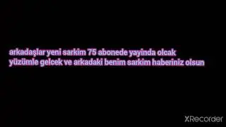 omemli duyuru sarkimi?