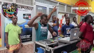TICTAC SOUND | C4 SOUND | FULLY BAD  SOUND EARLY WARM DUB PLATE JUGGLING | FALMOUNT TRELAWNY 🇯🇲 Pt.2