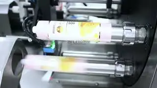 Automatic Tube Labeler: No Manual Adjustment Needed