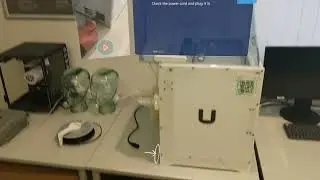 Augmented Reality Microsoft Dynamics 365 Guides for a 3D Printer