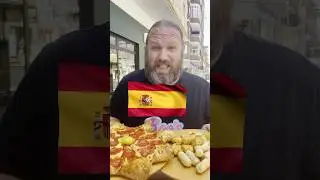 Papa John&rsquo;s in Spain - is it any good? #reaction #foodreview #papajohns #pizza #cheesy #spain