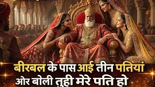 बीरबल के पास आई तीन पत्नियां 😱 | बोली – तू ही मेरा पति है | अकबर बीरबल की मजेदार कहानी | Hindi Story