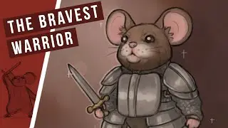 Let's Draw a Warrior Mouse (w/ XPPen Artist 13.3 Pro)