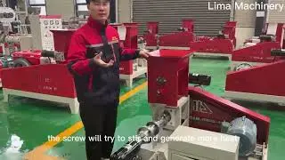 Details introduction of lima fish feed extruder fish feed pelletizer