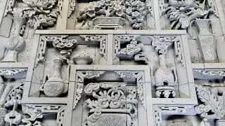 Chinese brick carving: Exquisite sculptures carved entirely out of brick