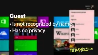 How to Create User Accounts in Windows 8 For Dummies