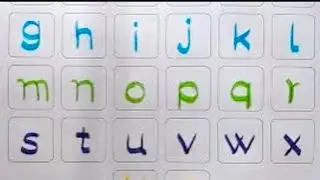Abc for kids | abcdef | alphabets | abcd | phonics song | small alphabets#a to z in english