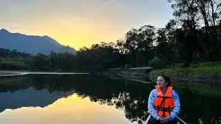 The kite and the Rinconada waterfall