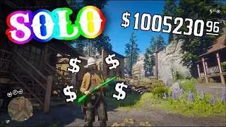 VERY EASY *SOLO* MONEY & XP GLITCH IN RED DEAD ONLINE! (RED DEAD REDEMPTION 2)