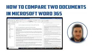 How to compare two documents in Microsoft Word 365 , 2019 and 2016