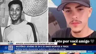 DF ALERTA - Mist&eacute;rio: jovens de 24 e 25 anos mortos a tiros