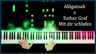 Mit dir schlafen - Alligatoah x Esther Graf (Piano Cover, Begleitung)