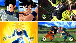 Трансформации, Поглощения, Танец Слияния/Потара - Dragon Ball: Raging Blast 2