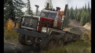 SnowRunner 091 | Island Lake | Alte Ausr&uuml;stung IV | Western Star 6900 | PC 4K MODS