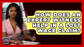 How Does An Expert Witness Help In A Lost Wage Claim? - Auto Coverage Explained