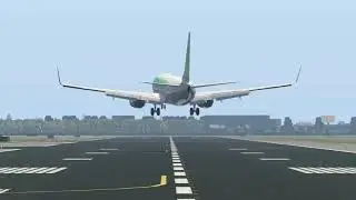 [X-Plane 11] Crosswind landing EHAM