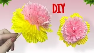 DIY FLOWERS 💐FROM CUPCAKE LINERS TO ELEGANT ART