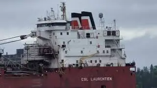 Csl Laurentien  heading  towards  the  Soo  Locks 