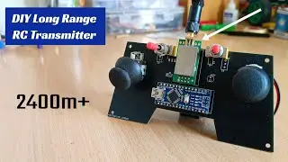 Make a DIY Long Range 2500m Rc Transmitter Using Arduino|How To Make A Long Range Radio Control 