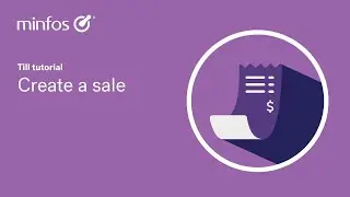 Create a sale in Minfos