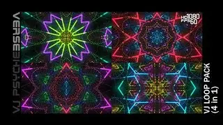VJ Psycheverse Loop Pack 4 in 1