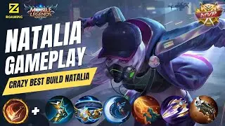 Natalia Roam Full Damage Build &ndash; Crazy One-Shot Highlights! Gameplay Mobile Legends