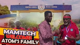 Emotional Moment MAMTECH welcomes ATOM's Family to the School #AtomDeMoralSpirit ‪@mamtechnical‬