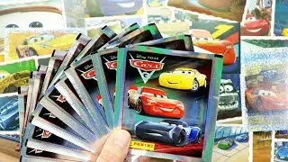 Panini CARS 3 Sticker auspacken | 10 Booster Unboxing