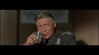 Nice scene with Robert Shaw & Hans Christian Blech