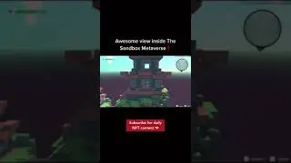 Amazing View Inside The Sandbox Metaverse l NFT Crypto Gaming