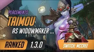 [Placements] Envyus Taimou as Widowmaker & McCree on King's Row Hybrid 1.3.0