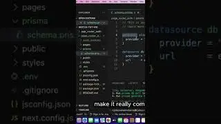 Prisma setup in Nextjs #coding #code #nextjs #javascript #tutorials #node #database #postgres