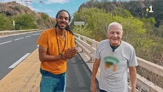 Sé M. Vitry i fé vizit a nou lansiène rout Trois-Bassins