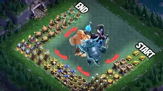 COC: Builder Base Layout VS All Builder Village Troops