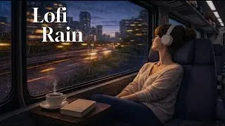 Rainy Night Train Journey 🚂 Lofi Beats to Sleep/Study/Relax I 🌧️ Ders Çalışma ve Uyku Müziği