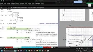 METODO DE LA FUERZA TRACTIVA - EXAMEN DE HIDRAULICA DE CANALES