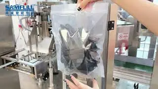 Doypack Machine With Multi-heads Weigher For Packing 50 Leveling Device 给袋机包50个找平器 高清