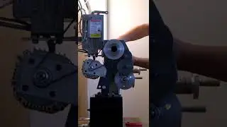 WM180 lathe with sewing machine motor ungeared