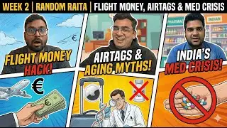 Week 2 | Random Raita | Lost Luggage Laws, Telomere Science & The Antibiotic Crisis