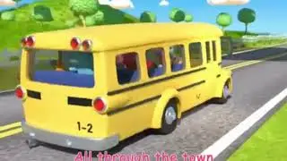 The Wheels On The Bus | Kids Song | Rhyme Rhythm World