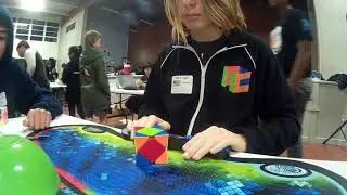 Official 1.8 second skewb cube solve Kyle Polage
